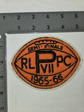Polo Ralph Lauren Patches Vintage Orange 'Semi-Finals 1965-66' Patch